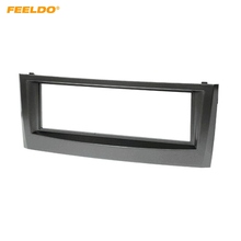 FEELDO Car 1Din 183*53mm CD Radio Panel Fascia Frame For FIAT Punto(199/310) Linea(323) Stereo Frame Dashboard Bezel Trim Kit 2024 - buy cheap
