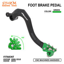 CNC Motorcycle Footbrake Lever Foot Brake Pedal For KAWASAKI KXF250 KXF KX-F250 KX250F KX 250F F 2006-2018 KX250 250 2019 2020 2024 - buy cheap