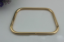 10pcs/lot Pale Golden Metal Arm In Arm Handle Accessories DIY Decorative Bag Accessories Metal Purse Handle Obag Wallet Frame 2024 - buy cheap