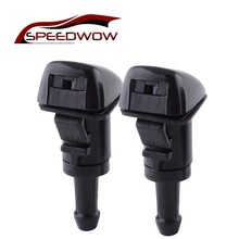 SPEEDWOW 1 Pair Car Windshield Wiper Water Spray Washer With Rubber Gaskets Pair For 2007-2012 Dodge Caliber 5160308AA 4805742AB 2024 - buy cheap
