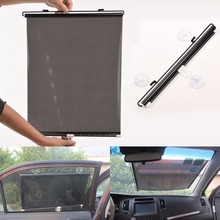 Newest 60*40cm Car Side Retractable Windshield Window Sun Shade Visor Curtain Shield 2024 - buy cheap