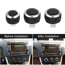 Aluminum Car Air Condition Control Panel Switch Knob for VW Golf Jetta MK5 Passat B6 2005-2010  A/C AIR CON COVER REFITTING 2024 - buy cheap