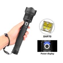 USB Rechargerable Flashlight Lamp XHP70 2000lm Tactical Zoomable Focus LED Flashlight Torch Light 26650/18650 Battery Lantern 2024 - buy cheap