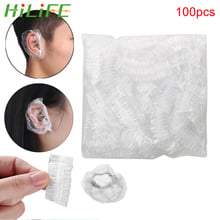 100 Pcs/Set Disposable Earmuffs Transparent Waterproof Salon Hair Dye Clear Ear Cover Ear Protection Bathroom Products 2024 - buy cheap