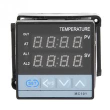 Mc101 controlador de temperatura digital pid/ssr, relé com saída 48mm x 48mm, instrumento de temperatura 2024 - compre barato