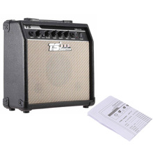 Amplificador de guitarra elétrica para distorção, com 3 bandas, 15w, acessórios e peças para alto-falante 2024 - compre barato