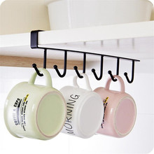 Iron Bar Cup Hook Kitchen Storage Rack Cupboard Hanging Hook Shelf Dish Hanger Chest Storage Shelf Bathroom Organizer Holder 2024 - buy cheap