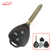 Дистанционный ключ Kigoauto DENSO HYQ12BBY, 3 кнопки для Toyota Camry Corolla, Автомобильный ключ 2006 2007 2008 2009 2010 + 314,4 МГц, без чипа 2024 - купить недорого