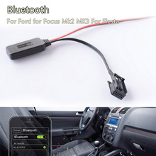 12V 12Pin Rear Port Car Bluetooth Adapter Wireless Audio Stereo Aux Cable For Ford for Focus Mk2 MK3 For Fiesta 2024 - buy cheap