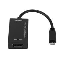 Mini Mirco USB адаптер Micro USB 2,0 MHL к HDMI кабель HD 1080P для Android для Samsung HTC LG Android HDMI конвертер 2024 - купить недорого