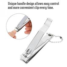 Stainless Steel Nail Clipper Cutter Professional Manicure Cutters Trimmer Tool High Quality Toe Nail Clipper 2024 - buy cheap