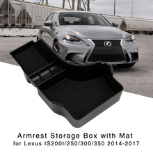 Armrest Storage Box for 2014 2015 2016 2017 Lexus IS 200t 250 300 350 300h Center Console Glove Holder Organizer Tray 2024 - buy cheap