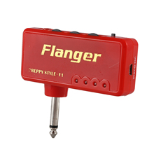 Flanger F1 Mini Guitar Effects Headphone Output Metal Distortion Portable AMP Simulator Effects Charging Cable and Connecting 2024 - buy cheap