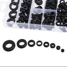 Rubber Grommet 180Pcs/Box 8 Popular Sizes Grommet Gasket For Protects Wire Cable & Hose Custom Part Rubber Seal Assortment Set 2024 - buy cheap