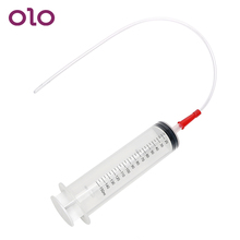 OLO Anal Plug Enemator Butt Plug Enema Anal Pump Cleaning Large Syringe Vaginal Cleaner Erotic Toys Sex Toys for Men Women Gay 2024 - buy cheap