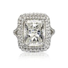 Супер флэш Белый Циркон Обручальное Кольцо женское квадратное геометрическое AAA Циркон Кристалл романтическое свадебное кольцо подарок для женщин 2024 - купить недорого