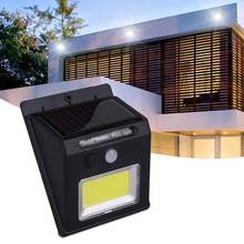 24 LED COB Solar Human Sensor Garden Lamp Villa Street Lamp White Light Waterproof IP65 Outdoor Wall Lamp 2024 - buy cheap