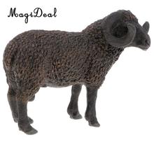 Figura de bebé de oveja negra, juguete educativo para niños y niños pequeños, recuerdo de fiesta 2024 - compra barato