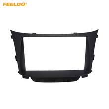 Marco de Fascia FEELDO para Radio de coche 2Din para Hyundai i-30 2011 estéreo DVD GPS navegación tablero Marco de Panel Kit de instalación # AM5130 2024 - compra barato