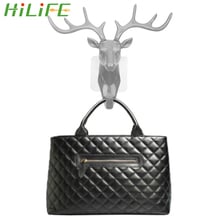 HILIFE Storage Hangers Wall Coat Keys Bags Clothes Hook For Bedroom Living Room Antlers American Style Wall Decor Hooks 2024 - buy cheap