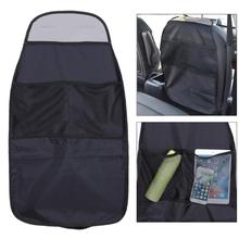 À prova d' água Universal Auto Back Seat Organizer Saco De Armazenamento Assento de Carro de Volta Scuff Pontapé Sujeira Proteger Cobertura Para A Criança Do Bebê Do Miúdo almofada da esteira 2024 - compre barato