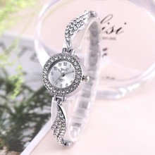 Hot Brand Luxury Bracelet Women Watches Fashion Quartz Crystal Rhinestone Watch Ladies Casual Dress  Wrist Watches Reloj Mujer 2024 - buy cheap