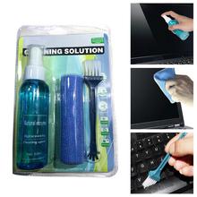 Laptop Computer Cleaning 3-Piece Set Cleaning Solution Mobile Phone SLR Camera Household Appliances Cleaning Cloth 2024 - buy cheap