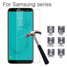 9H 0.22mm Tempered Glass on the For Samsung Galaxy J3 J5 J7 2017 2018 J4 J6 A 6 8 Plus A10 30 Screen Protector Protective Film 2024 - buy cheap