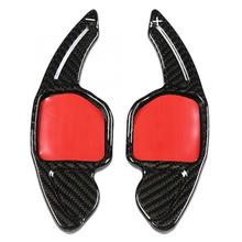 2pcs Carbon Fiber Car Steering Wheel Paddle Extension Shifters Shift Decoration for Audi Car Accessories 2024 - buy cheap