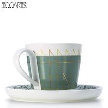 Juego de 2 tazas de café té platillo taza de té de microondas café o tazas de café para café como regalo Decoración de casa 2024 - compra barato