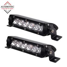 2pcs 30W Led Light Bar Work Driving Offroad 7 inch Spotlight 12v for Pickup Truck Tractor ATV UTV Off road 4X4 Barra 24V Motor 2024 - buy cheap