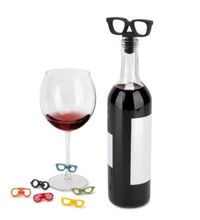 Глаз Стекло es силиконовые вина пробка для винной бутылки пробковая заглушка собутыльника вечерние маркер на стакан для вина Стекло маркер символ этикетки идентификатора метки 2024 - купить недорого