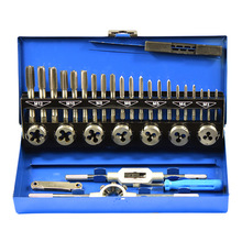 32Pcs Threaded Cutting Set M3-M12 Pro Metric Tap Threaded Cutters Tool  M3/M4/M5/M6/M8/M0/M2 Thread Tap & Die Set 2024 - buy cheap