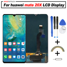 7,21 "Mate 20X ЖК-экран для Huawei mate20X ЖК-дисплей + кодирующий преобразователь сенсорного экрана в сборе для HUAWEI mate 20 X LCD MT 20X 2024 - купить недорого