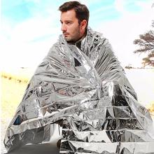First Aid Sliver Rescue Curtain Military Blanket Outdoor Water Proof Emergency Survival Rescue Blanket Foil Thermal Space 2024 - buy cheap