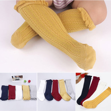 Focusnorm 5 Pairs Baby Boy Girl Cotton Socks Newborn Infant Toddler Kids Warm Solid Socks 0-3Y 2024 - buy cheap