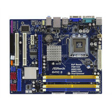 For ASRock G41C-S Original Used Desktop Motherboard G41 LGA775 DDR2 DDR3 SATA2 2024 - buy cheap