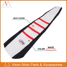 Capa de assento macia com tecido branco-vermelho para honda cr125r cr250r cr 125r 250r 2016-2018

Cr250r 2024 - compre barato