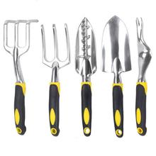 5PCS Aluminum Alloy Garden Tool Set Multifunction Planting Growing Flowers Shovel Set For Digging Weeding Loose Soil Transplant 2024 - buy cheap