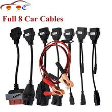 Adapter Cables For TCS Pro OBD2 OBDII Cars Diagnostic Interface Tool Full Set 8 Car Cables ForDs150 Pro Cable 2024 - buy cheap