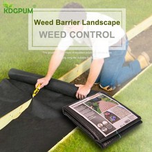 Garden Weed Barrier Landscape Fabric Durable Heavy-Duty Weed Block Gardening Mat Ground Plant Cover Gardening Tools 2024 - buy cheap