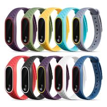 Replacement Soft TPU Watch Strap For Miband 2 Colorful Strap Wristband Replacement 2 Smart Band Accessories For Mi Band 2024 - buy cheap