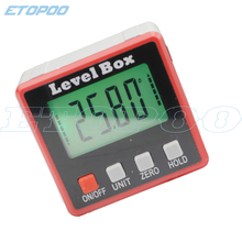 Mini Digital Inclinometer Water Proof Level Box Digital Angle Finder Bevel Box With Magnet Base protractor angle ruler 2024 - buy cheap