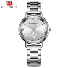 Minifocus urbano simples relógios femininos relógio de quartzo cinta de aço inoxidável moda elegante vestido senhoras relógio de topo da marca luxo 2019 2024 - compre barato
