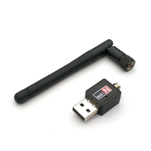 Tarjeta de red inalámbrica USB WiFi, adaptador LAN RT5370/RTL8188CN 150 n/g/b 802,11 para Windows XP, 2000 Mbps, nuevo 2024 - compra barato