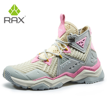 RAX/женские походные ботинки; Летние уличные кроссовки для женщин; легкая Треккинговая обувь; дышащая прогулочная обувь для бега; женская обувь 2024 - купить недорого