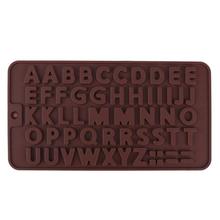 Heart-Shape/26 Alphabet Chocolate Cake Mold DIY Fondant Decoration Tool Ice Mould Cookie Biscuit Candy Baking Molds 2024 - buy cheap
