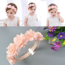 Boiiwant Lovely Kids Baby Girl Lace Flower Toddler Headband Hair Band Cute Infant Baby Headwear Hair Accessories 2024 - buy cheap