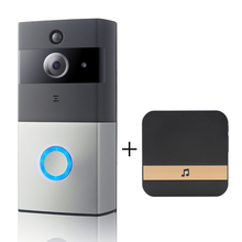 Interfone inteligente com vídeo, sem fio, wi-fi, campainha de porta, intercomunicador seguro, câmera de segurança para casa 2024 - compre barato