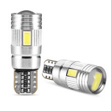 Onever 2pcs 12V T10 LED Light 194 168 W5W Bulbs Canbus Error Free Side Marker Bulb 7000K White for Car 2024 - buy cheap